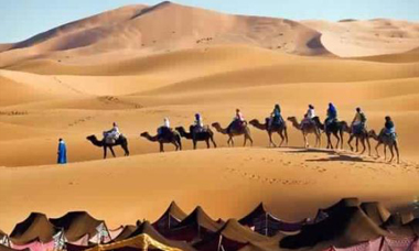 trekking dunes du sud au maroc