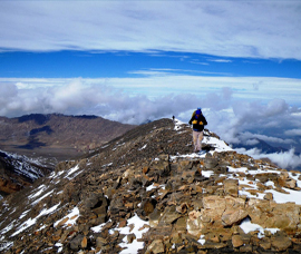 trekking m'goun montagne